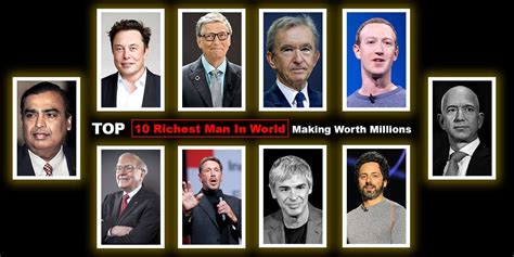 The Top 10 Richest People In The World (January 2024)